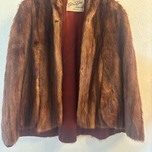 Women's Brown Fur Coat